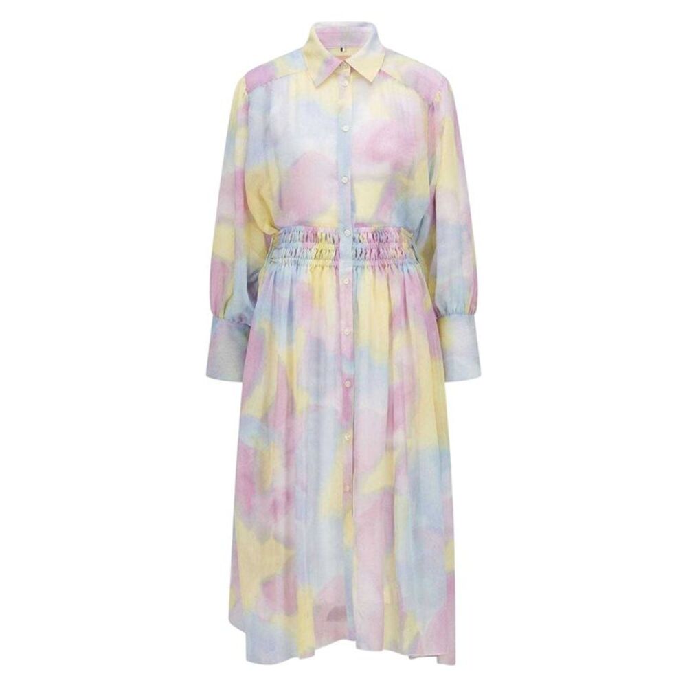 Boss Womens/Ladies Midi Shirt Dress / Multicolored